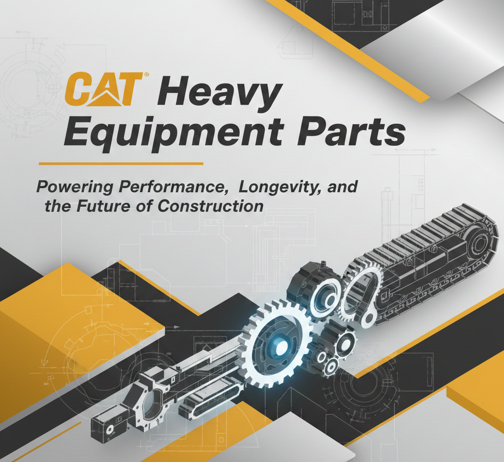 CAT Heavy Equipment Parts Powering Performance, Longevity, and the Future of Construction